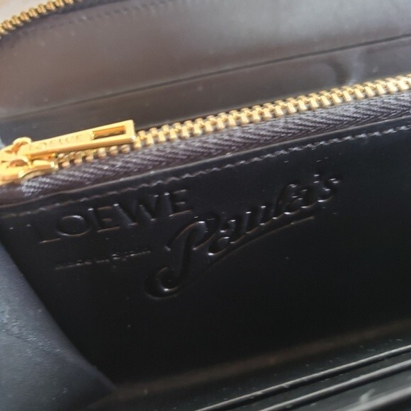 RARE! Loewe Paula's Ibiza Parrot Zip Around Long Leather Wallet - Picture 11 of 16